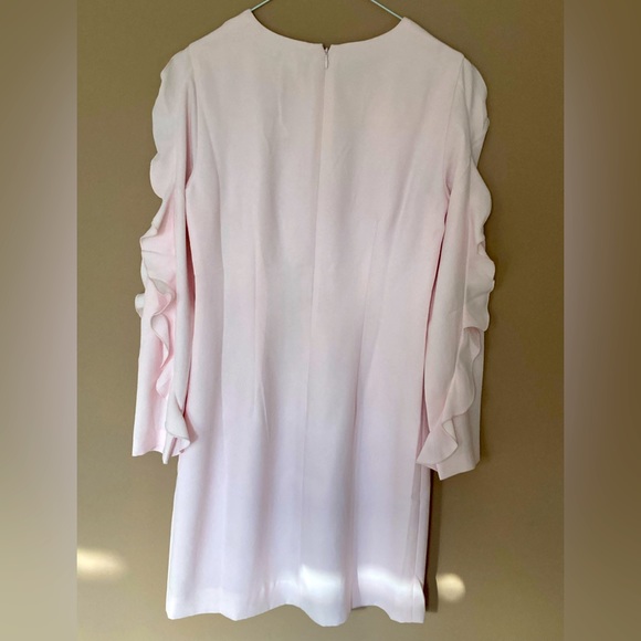 NWT - Club Monaco Open Shoulder Dress - blushed pink colour - size US 0 - Picture 4 of 15